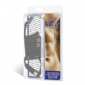 Кольцо на член и мошонку Cock Ring With 2  Ball Stretcher And Optional Weight Ring - BlueLine - в Майкопе купить с доставкой