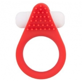 Красное эрекционное кольцо LIT-UP SILICONE STIMU RING 1 RED - Dream Toys - в Майкопе купить с доставкой