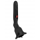 Чёрный вибростимулятор для головки члена с эффектом всасывания Vibrating Roto-Sucker - Pipedream - в Майкопе купить с доставкой