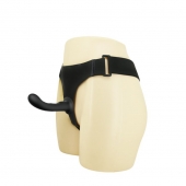 Страпон с изогнутой головкой Ultra Harness Curvy Dildo - 15,8 см. - Baile - купить с доставкой в Майкопе