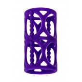 Фиолетовая насадка-сетка на член - A-toys - в Майкопе купить с доставкой