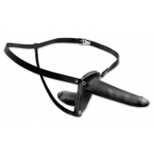 Женский страпон с вагинальной пробкой Double Penetrix Strap-on - 15 см. - Pipedream - купить с доставкой в Майкопе