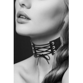 Оригинальный ошейник-чокер со шнуровкой - Bijoux Pour Toi - купить с доставкой в Майкопе