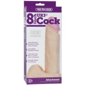Ультрареалистичная насадка для трусиков Vac-U-Lock 8  ULTRASKYN Cock - 20,57 см. - Doc Johnson - купить с доставкой в Майкопе