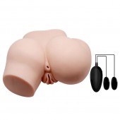 Телесный полуторс с двумя любовными тоннелями и вибрацией - Baile - в Майкопе купить с доставкой