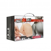 Вагина и попка с вибрацией CRAZY BULL - Baile - в Майкопе купить с доставкой