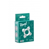 Прозрачное эрекционное кольцо Rings Screw - Lola Games - в Майкопе купить с доставкой