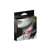Красный чокер с замком в форме сердца - Bijoux Pour Toi - купить с доставкой в Майкопе