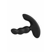 Черный силиконовый стимулятор простаты Levett Nitoc с пультом ДУ - Levett - в Майкопе купить с доставкой