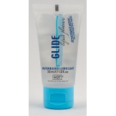 Интимная смазка на водной основе Glide - 30 мл. - HOT - купить с доставкой в Майкопе