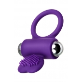 Фиолетовое виброкольцо с ресничками JOS PERY - JOS - в Майкопе купить с доставкой