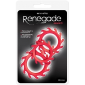 Набор из 3 красных эрекционных колец Renegade Gears - NS Novelties - в Майкопе купить с доставкой