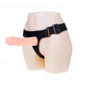 Телесный фаллоимитатор на трусиках Jessica Strap-On - 15,5 см. - Baile - купить с доставкой в Майкопе