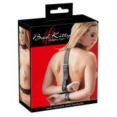 Фиксация на шею и запястья Bad Kitty Neck and Hand Restraints - Orion - купить с доставкой в Майкопе
