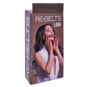 Кляп-трензель Lora с металлическими кольцами - Rebelts - купить с доставкой в Майкопе