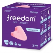 Женские гигиенические тампоны без веревочки FREEDOM normal - 3 шт. - Freedom - купить с доставкой в Майкопе