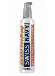 Разогревающий лубрикант на водной основе Swiss Navy Warming Lube - 59 мл. - Swiss navy - купить с доставкой в Майкопе
