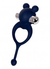 Синее виброкольцо с хвостиком JOS MICKEY - JOS - в Майкопе купить с доставкой