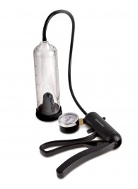 Вакуумная мужская помпа с датчиком давления Pro-Gauge Power Pump - Pipedream - в Майкопе купить с доставкой