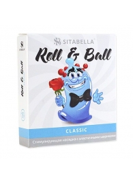 стимулирующий презерватив-насадка Roll   Ball Classic - Sitabella - купить с доставкой в Майкопе