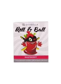 Стимулирующий презерватив-насадка Roll   Ball Raspberry - Sitabella - купить с доставкой в Майкопе