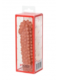 Телесная насадка на фаллос с бугорками KOKOS Extreme Sleeve 10 - 15,8 см. - KOKOS - в Майкопе купить с доставкой