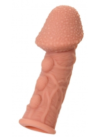 Насадка на фаллос с пузыриками, венками и ребристостью KOKOS Extreme Sleeve 09 - 12,7 см. - KOKOS - в Майкопе купить с доставкой
