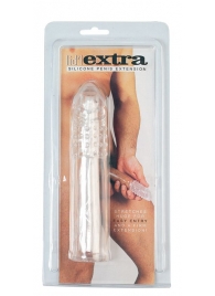 Насадка-удлинитель из прозрачного силикона LIDL EXTRA SILICONE PENIS EXTENSION - Seven Creations - в Майкопе купить с доставкой