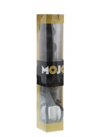 Черная ёлочка-насадка для двойного проникновения Mojo Bumpy - 15 см. - Seven Creations - в Майкопе купить с доставкой