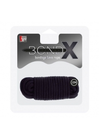 Черная веревка для связывания BONDX LOVE ROPE - 10 м. - Dream Toys - купить с доставкой в Майкопе
