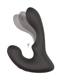 Чёрный массажер простаты с 2 моторами BOOTY ROCKER - Dream Toys - в Майкопе купить с доставкой