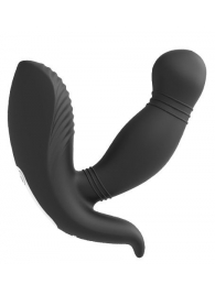 Черный вибромассажер простаты PROSTATE HERO - Dream Toys - в Майкопе купить с доставкой