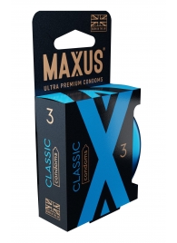 Классические презервативы в железном кейсе MAXUS Classic - 3 шт. - Maxus - купить с доставкой в Майкопе