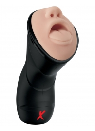 Мастурбатор-ротик Deep Throat Vibrating Stroker - Pipedream - в Майкопе купить с доставкой