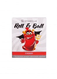 Стимулирующий презерватив-насадка Roll   Ball Cherry - Sitabella - купить с доставкой в Майкопе