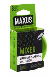 Презервативы в железном кейсе MAXUS Mixed - 3 шт. - Maxus - купить с доставкой в Майкопе