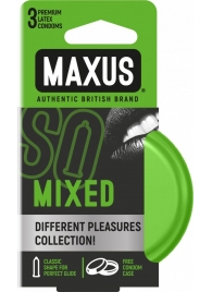 Презервативы в железном кейсе MAXUS Mixed - 3 шт. - Maxus - купить с доставкой в Майкопе