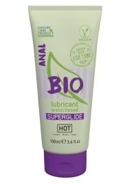 Интимный увлажняющий анальный гель BIO SuperGlide - 100 мл. - HOT - купить с доставкой в Майкопе