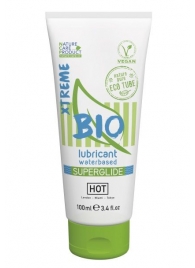 Интимный увлажняющий гель BIO SuperGlide Xtreme - 100 мл. - HOT - купить с доставкой в Майкопе