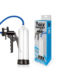 Прозрачная вакуумная помпа Sex Expert с насосом - Sex Expert - в Майкопе купить с доставкой