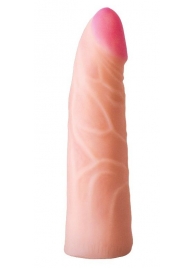Фаллическая насадка на трусики харнесс - 17,5 см. - LOVETOY (А-Полимер) - купить с доставкой в Майкопе