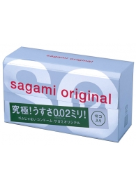 Ультратонкие презервативы Sagami Original - 12 шт. - Sagami - купить с доставкой в Майкопе