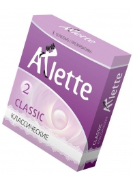 Классические презервативы Arlette Classic - 3 шт. - Arlette - купить с доставкой в Майкопе
