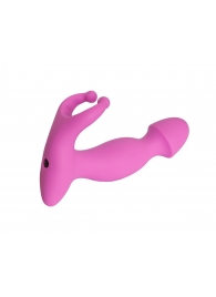 Розовый стимулятор простаты с усиками - 15 см. - 4sexdreaM - в Майкопе купить с доставкой