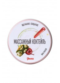 Массажная свеча «Массажный коктейль» с ароматом пина колады - 30 мл. - ToyFa - купить с доставкой в Майкопе