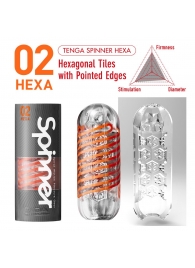 Мастурбатор SPINNER Hexa - Tenga - в Майкопе купить с доставкой