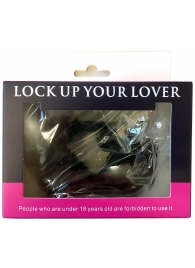 Черные меховые наручники Love с ключиками - Baile - купить с доставкой в Майкопе