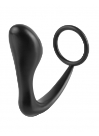 Эрекционное кольцо с анальной пробкой Ass-Gasm Cockring Plug - Pipedream - в Майкопе купить с доставкой