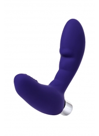 Фиолетовый вибростимулятор простаты Bruman - 12 см. - ToyFa - в Майкопе купить с доставкой