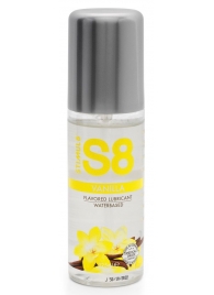 Лубрикант на водной основе Stimul8 Flavored Lube с ванильным ароматом - 125 мл. - Stimul8 - купить с доставкой в Майкопе